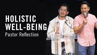 Pastor Reflections | Holistic Well-being