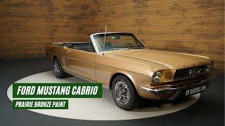 Ford Mustang Cabriolet | Restored | Prairie Bronze | 1965 -VIDEO- www.ERclassics.com