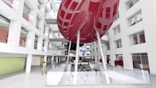 Southampton Solent University new build animation