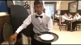 Shekhar 2018-21|| F&B Service Steward Activity||Trinity College of Hotel Management