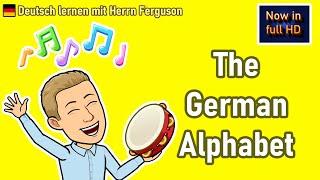 Learn the German Alphabet: Pronunciation for Beginners | German Alphabet Song‼️ 