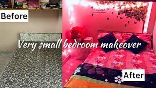 Small Bedroom Makeover in low budget|Indian Bedroom Makeover