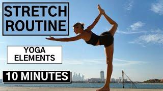 10 MIN. STRETCHING ROUTINE / COOL DOWN | Full  Body Stretching with YOGA ELEMENTS || Mary Braun