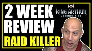 REVIEW | 2 weeks in | The Raid Killer | King Arthur Legends Rise Shadow Legends | list | top tier