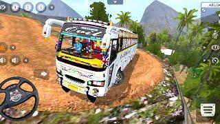 Best Bus Simulator lighting New Mod Map Kelok Ofroad Android Gameplay Video