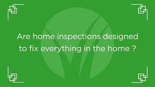 Are Buyer home inspections designed to fix everything in a home?