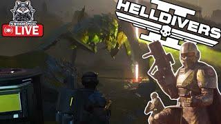  Live! | The Best Coop Team in the Galaxy! | Helldivers 2