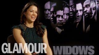 Michelle Rodriguez on being a 'violent child' & destroying her ego for ‘Widows’ | GLAMOUR UK