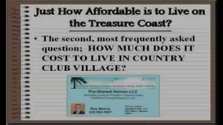 Affordable Living on Florida's Treasure Coast!