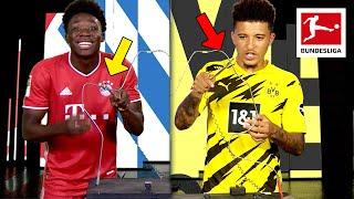 Alphonso Davies vs. Jadon Sancho - The Buzz Wire Challenge