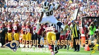 Todd Gurley Week 2 Regular Season Highlights Revived! |  9/17/2017