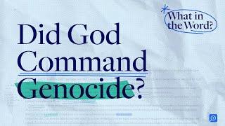 Did God Command Genocide? | Tremper Longman on the Canaanite Conquest