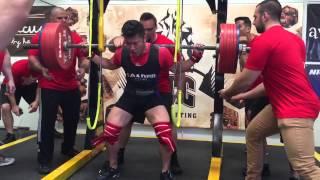 Linus Lim - Squat - 322.5kg (711lbs) @ 82.35kg (181lbs) - 2015 GPC Perth Cup