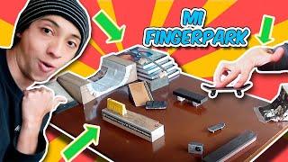 Fingerboard skatepark en casa con rampas | R2ARTUR