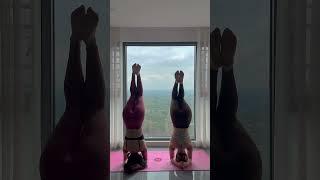 我和异父异母双胞胎姐妹的瑜伽 #yoga #sister #yogapractice #yogalife #yogainspiration