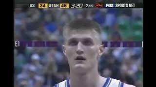 Andrei Kirilenko - Warriors at Jazz - 3/23/02