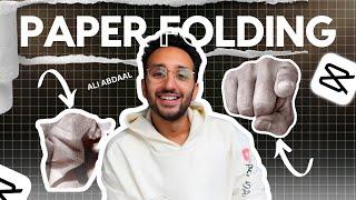 How to do Ali Abdaal Paper Transition Effect | CapCut Tutorial