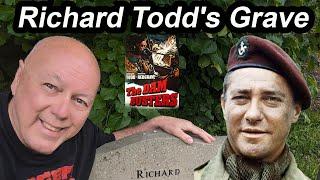 Richard Todd's Grave who played in The Dambusters