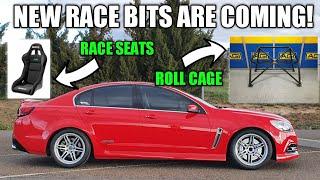 Planning the AGI Roll Cage and Sparco Race Seats | VF SSV Commodore Race Mods - VLOG 5