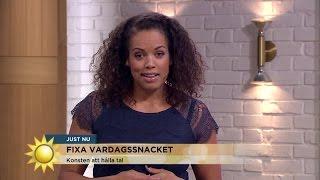 Elaines talskola - lär dig konsten att trollbinda publiken - Nyhetsmorgon (TV4)