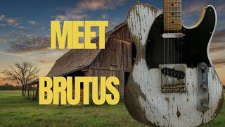 Meet BRUTUS the MASTER of Handcrafted Telecaster Guitars from Crema Customs