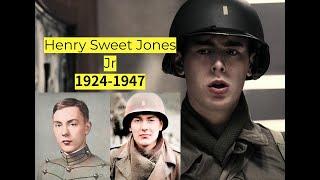 Henry Sweet 'Hank' Jones Full Biography 1924-1947 Band of Brothers/Easy Company