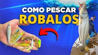 AULA GRÁTIS P/ INICIANTES - TUDO sobre a PESCA do ROBALO c/ ISCAS ARTIFICIAIS - APRENDA TUDO!!!