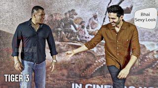 Tiger 3 Salman Khan SWAG wali Entry and Masti with Kartik Aaryan at Gadar 2 Success Party