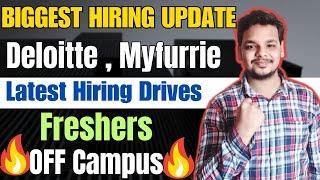 OFF Campus Drive For 2024 , 2023 Batch Hiring | Fresher Jobs | Qualcomm , Deloitte Hiring 2024-25