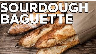 WHAT'S THE SECRET FOR A FRENCH SOURDOUGH BAGUETTE?