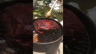 Mopped Pork Shoulder! #shorts #meatchurch #bbq #grilling #youtuber #srf