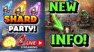 Friday Shard Party & FIRST REAL EVENT DUNGEON INFO!!