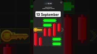 Key 55! 13September how to solve mini game PUZZLE in hamster Kombat (100%) !!13September mini game