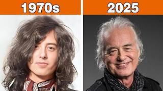 55+ Men Rock Stars of the 1970s to 1990s: Then and Now!