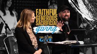 FAITHFUL GENEROUS SACRIFICAL GIVING [TITHING] | Mark & LeeAnn Rampulla