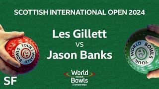 Scottish International Open 2024 -  Les Gillett vs Jason Banks - Day 3 Match 1