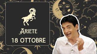 Ariete ️ L'Oroscopo di Paolo Fox - 18 Ottobre 2024 - Plenilunio impegnativo ma con sorpresa