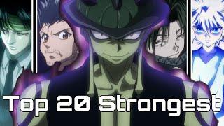 Hunter X Hunter's Strongest Characters Ranked