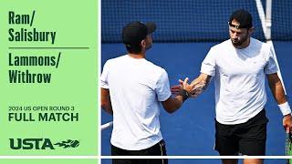 Ram/Salisbury vs. Lammons/Withrow Full Match | 2024 US Open Round 3