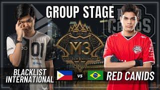 BLACKLIST INTERNATIONAL VS RED CANIDS KALUNGA | GROUP STAGE | M3 WORLD CHAMPIONSHIP