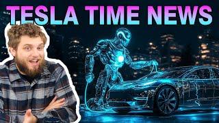 Tesla Optimus & Cybercab Can Charge Themselves? | Tesla Time News 424