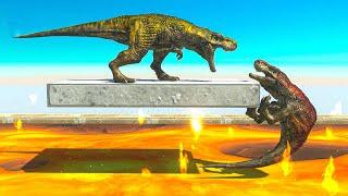 Each Unit Against Itself Over Lava ► Animal Revolt Battle Simulator