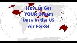 How To Get The Base YOU want in the US Air Force #militarylife #airforce #usaf #labtech #military