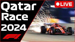 F1 LIVE - Qatar GP RACE - Commentary + Live Timing