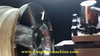 Ten Second Laser Detection Alloy Wheel Repair Lathe Machine