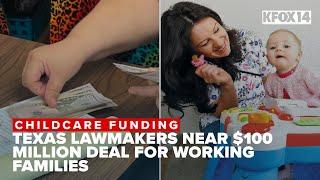Texas lawmakers near $100 million childcare funding deal for working families