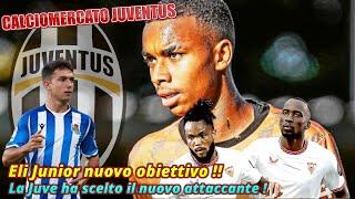 CALCIOMERCATO JUVENTUS: La Juve ha scelto il nuovo attaccante !Eli Junior nuovo obiettivo !!