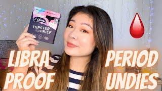 HONEST REVIEW: Libra Period Proof Underwear - Hipster Briefs 🩸 | Carmen Jia