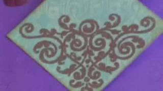 Rubber Stamping with Stephanie Barnard Aged Copper Embossing