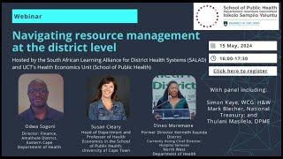 Navigating resources management at a district level